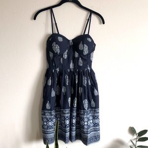 Navy Blue Sundress